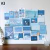 6/915/20pz Carte Ins Biglietto Messaggio Cartolina Decorazione Muro Camera da Letto Adesivi Murali Decorativi Decorazione Stanza Oggetti di Scena per Fotografia