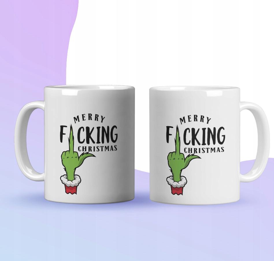 Kubek Świąteczny Na Prezent Grinch Z Motywem Grincha Grincz Święta Mikołaj