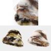 Camouflage Plush Fisherman Hat For Winter Warmth And Sun Protection