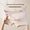 Men's Breathable Cotton Jacquard Boxer Briefs - Soft, Antibacterial & Comfortable
