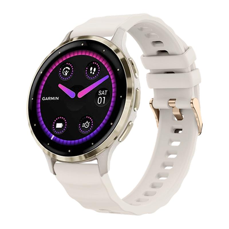 18 mm Silikonarmband för Garmin Venu 2S 3S Forerunner 255S 265S Sportarmband för Garmin Vivoactive 4S Active S Universellt Band