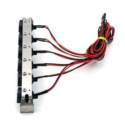 LED Işık Tavan Lambası Aksesuarları Kiti 6 Işık Değiştirme 1/10 Traxxas TRX4 Trx4 Eksenel SCX10