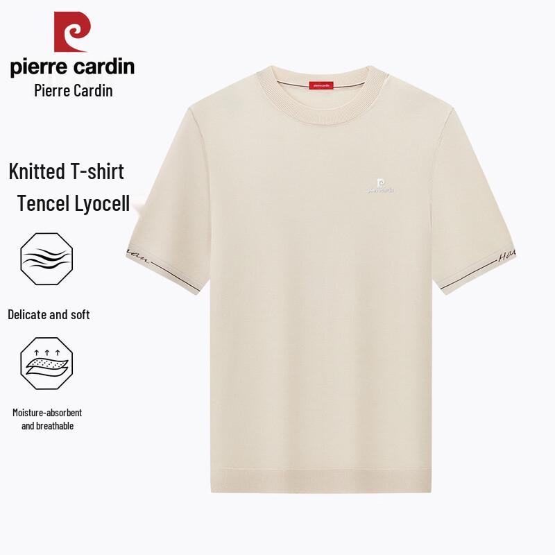 Pierre Cardin Men s Silk Blend Short Sleeve T-Shirt 4XL