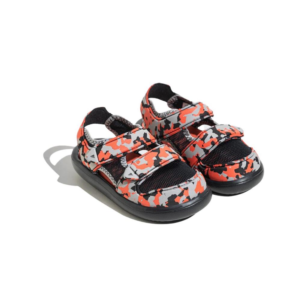 Adidas Water Sandal Comfortable Non-Slip Low-Top Walking Shoes Baby Shoes Gray Black Red IE0177