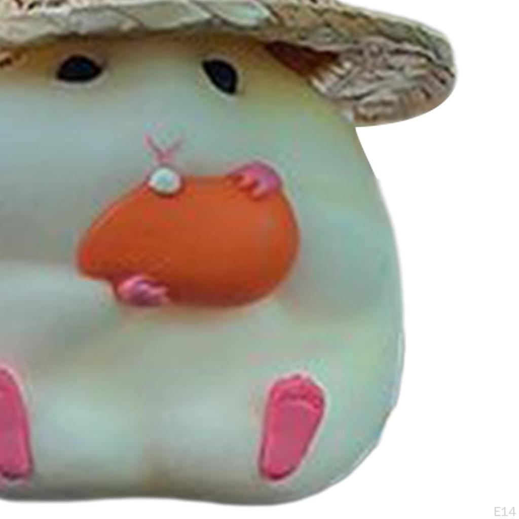 Adorable Car Dashboard Figurine Cute Auto Ornament for Her
