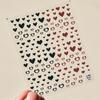 1pcs 5D Shell Light Nail Stickers Fashion Gold Border Love Bowknot Moon Star Art Decal High Quality Manicure Decorations