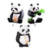 Panda Toy Amusing Exquisite Appearance Difference Display DIY Landscaping Accessories Eye-catching Decorative Embellishment