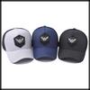 Baseball CZA418 [White Fang] Hat, Cap, Cap, Mesh, Embroidered, Breathable, Outdoor, Stylish, Men's, Women's, (Navy)
