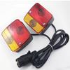 Reliable-1 Set 12V 7 Pin 10M Universal Rear Towing Tail Light For Trailer LED Brake Stop Reflector Lamp For Trailer