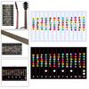 Fingerboard Note Decal Card Sticker Decoration for Guitar