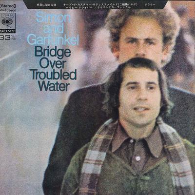 7palcová deska SIMON & GARFUNKEL - Bridge Over Troubled Water / Keep T SONE70100 CBS SONY 1970 Japonsko Pop Použitá