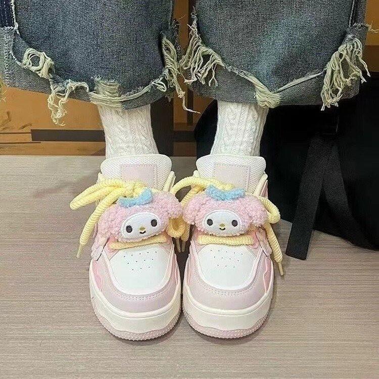 Dopamine Board Shoes Children Yugui Dog Melody Students Niche Trend Board Shoes Women Spot