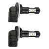 White LED Bulbs 12V&55W 2PCS 881/886/889 Fog Light