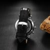 Watch Genuine Leather Strap Van Gogh Starry Analog Calendar Leather Strap Waterproof Quartz Watch Black Fashion Watch Day Birthday Christmas Day Gift