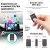 Wired to Wireless CarPlay Adapter Android Auto Wireless Smart Mini Box USB Plug And Play WiFi Automatic Connection For Universal