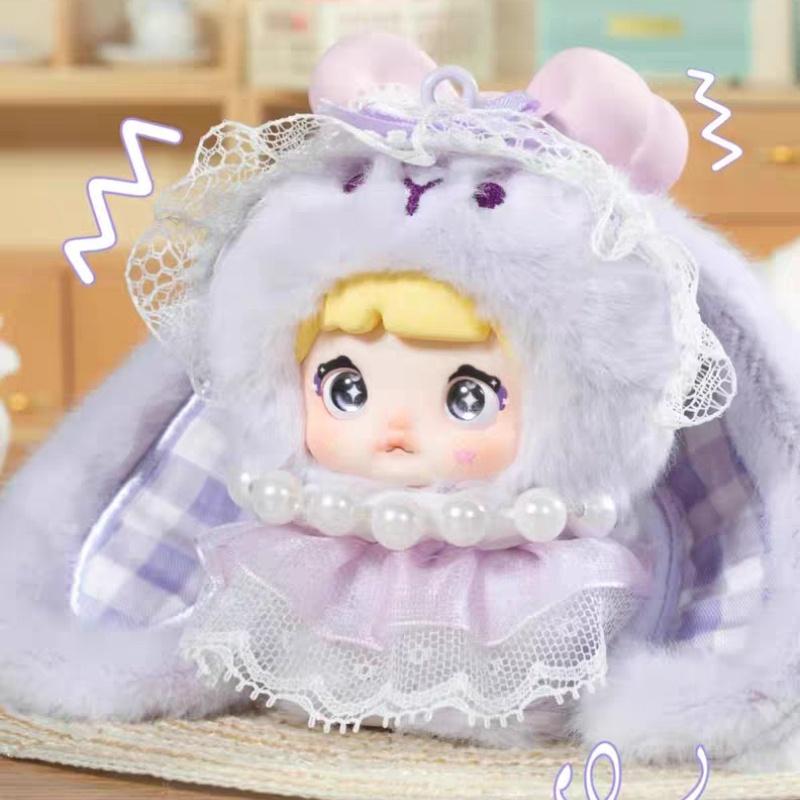 Nommi Baby-Sweetheart Bunny Serie Blind Box Anime Figuren Anhänger Niedliche Plüschpuppe Gefüllt Mystery Sammelspielzeug Geschenk