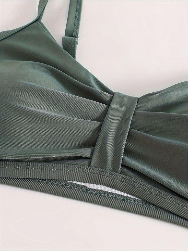 2026 European & American Women's Sexy Bikini Top - New Summer Style for Vacation & Hot Springs