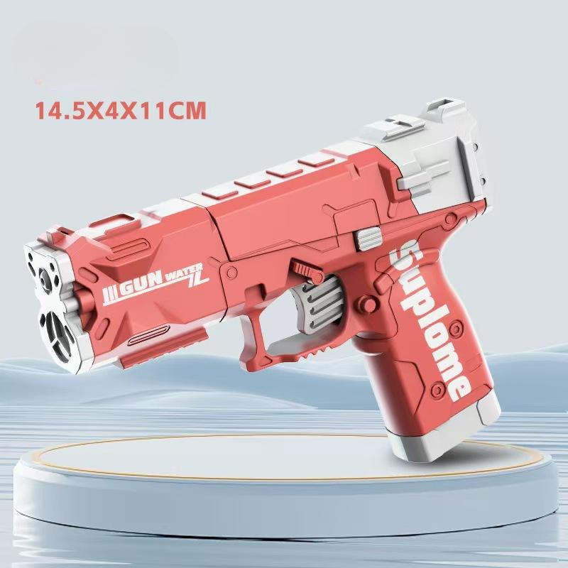 Glock Water Gun Children's Toy, Water Spray, Water Play, Large-capacity Press, Continuous Water Gun Children's Toy Gift