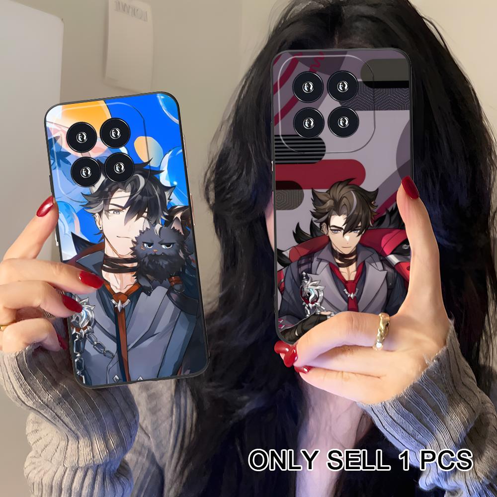 Game GI Wriothesley Matte TPU Mobile Phone Case for Xiaomi 15 14 13 12 Mi 11 T Ultra Lite Pro S X 5G Colorful Printing Cover