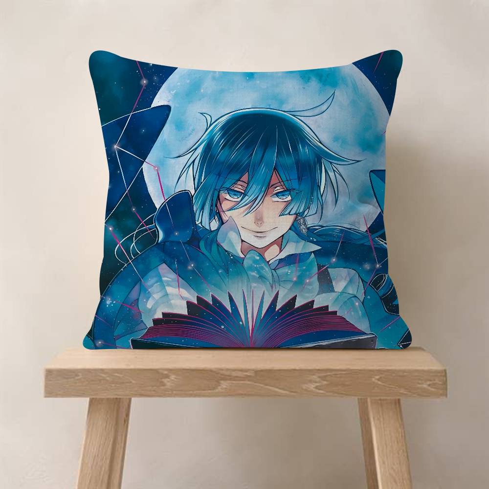 Anime The Case Study Of Vanitas Funny Pillow Case For Sofa Decor Car Office Room Printing Cushion Cover Decorations And