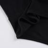 European & American Women's Spring/Summer Slim-Fit Solid Color Jumpsuit Base Layer Top