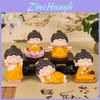Adorable Resin Blessing Buddha Car Ornament For Home And Office Desk Decoration