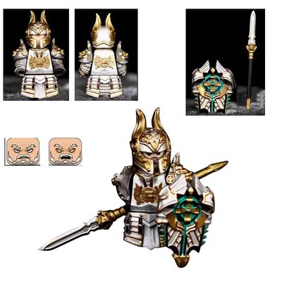 Anime Cartoon Assemble Compatibele Beweegbare Stenen Gawain Mini Puzzel Actiefiguren Model Bouwstenen Speelgoed