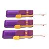 3 Pcs Seam Rippers 180 Degree Rotation Folding Purple Thread Rippers for Household Sewing DIY Crafts