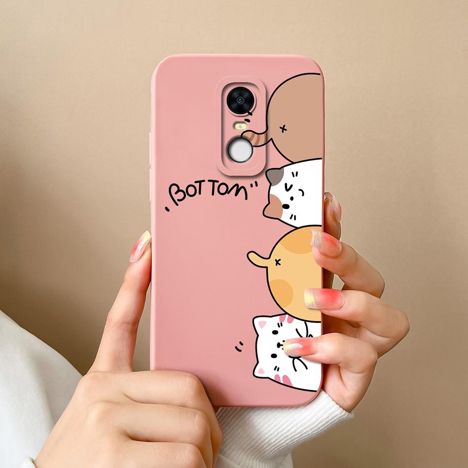 

For Redmi Note 5 Case For Redmi 5 Plus New Design Soft Liquid Silicone Shockproof Back Cover For Redmi Note5 5Plus Bumper Funda RedmiNote5-India