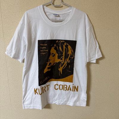 Grandsler Kurt Cobain Print T-Shirt