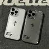 Scripture On The Cross Fashion Phone Case For Iphone 17 16E 15 11 12 14 13 Pro Max 16 Plus 17E Air Shockproof Cover Fundas