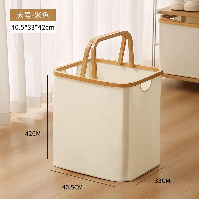Baskets For Organizing Clothes Hampers For Laundry With Wood Handle Storage Baskets  Shelves Large Basket Clothing Washing