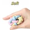 1PC Soft Colorful Pet Ball Toy Small Toy Dog's Toy Cat Toys Pet Dog Ball Bell Chew Toys Play Teeth Training Pet Products