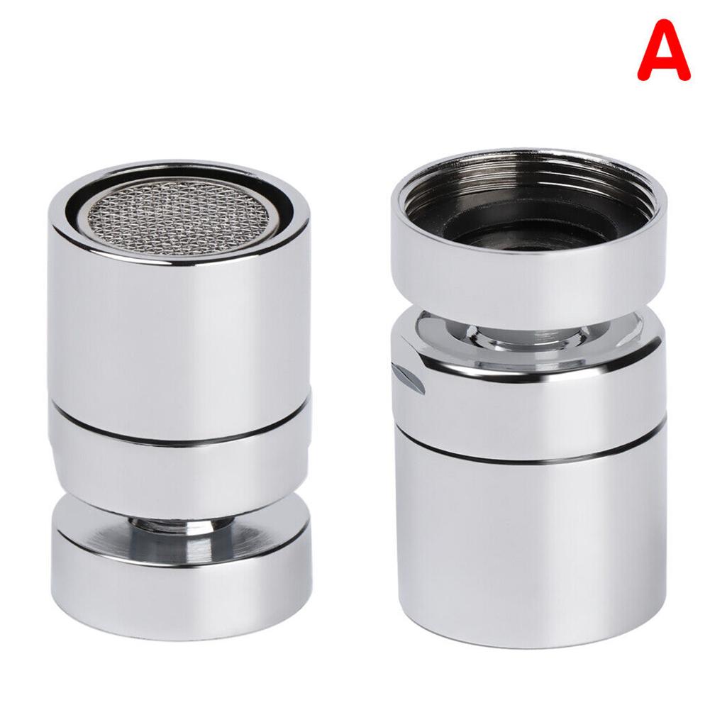 360-Degree Rotate Water Faucet Aerator Faucet Aerator Silver
