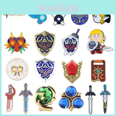 The Legend Of Zelda Skyward Sword Edelstein Brosche Legierung Dekoratives Accessoire Für Fans