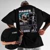 2025 Summer Rapper Hades 66 Making Money Is Not A Friend Album Cover Mens Cotton Tshirt Fashion Hiphop Pop Top High Quality