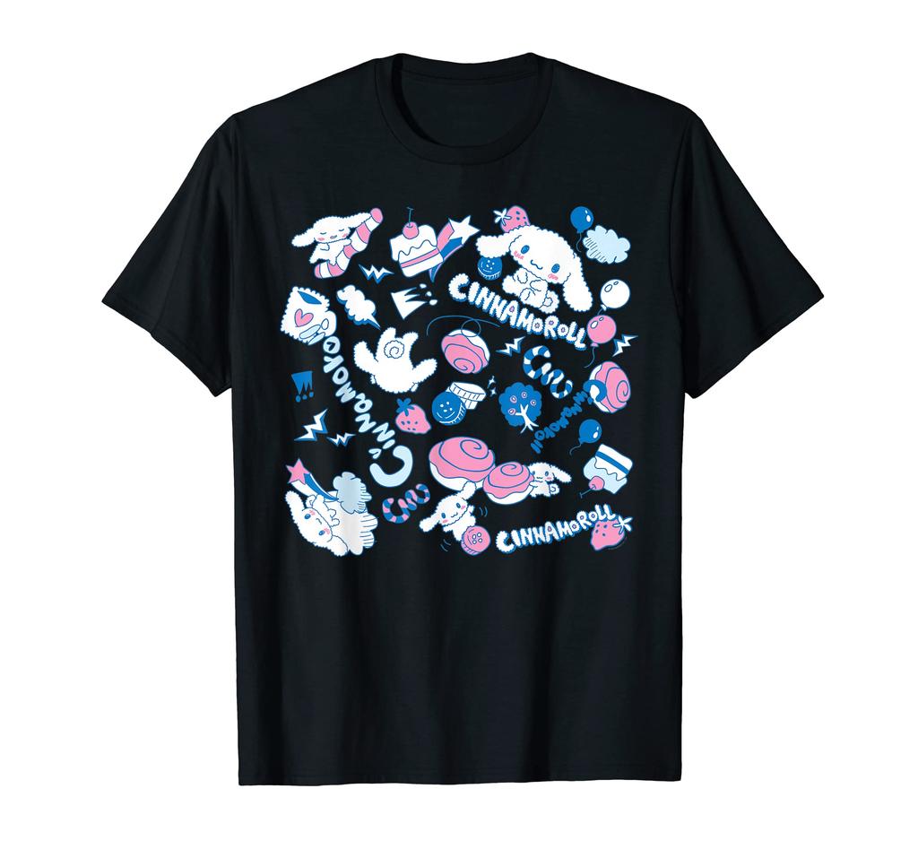 Cinnamoroll US Design Hand-Drawn T-Shirt
