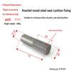 Knurled Rod Seat Cushion Pin for Exercise Bike/Bicycle