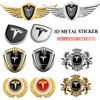 1 Stück 3D Metall Auto Dekoration Aufkleber Auto Schild Abzeichen Aufkleber Für Model 3 Model S X Model Y Roadster SpaceX Cybertruck