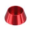 Anodized Wine Red Aluminum Alloy Conical Head Screw Washer (M2-M8)