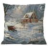 Bedroom Living Room Cushion Cover Home Decor Pillowcase Christmas Sofa