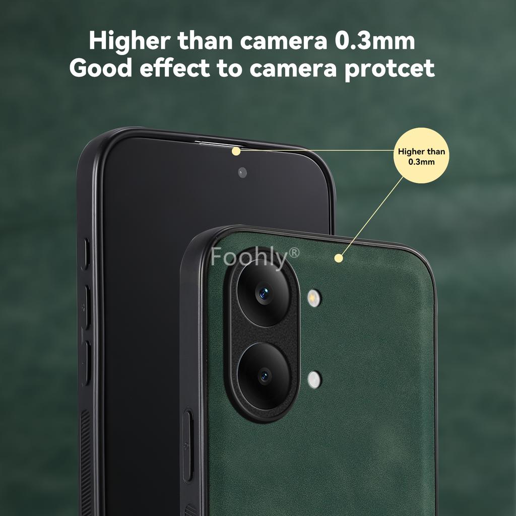 Nubuck Leather Magnetic Case for Xiaomi Poco X8 Pro Max Protective Cover Shockproof Back Shell Coque Capa Fundas