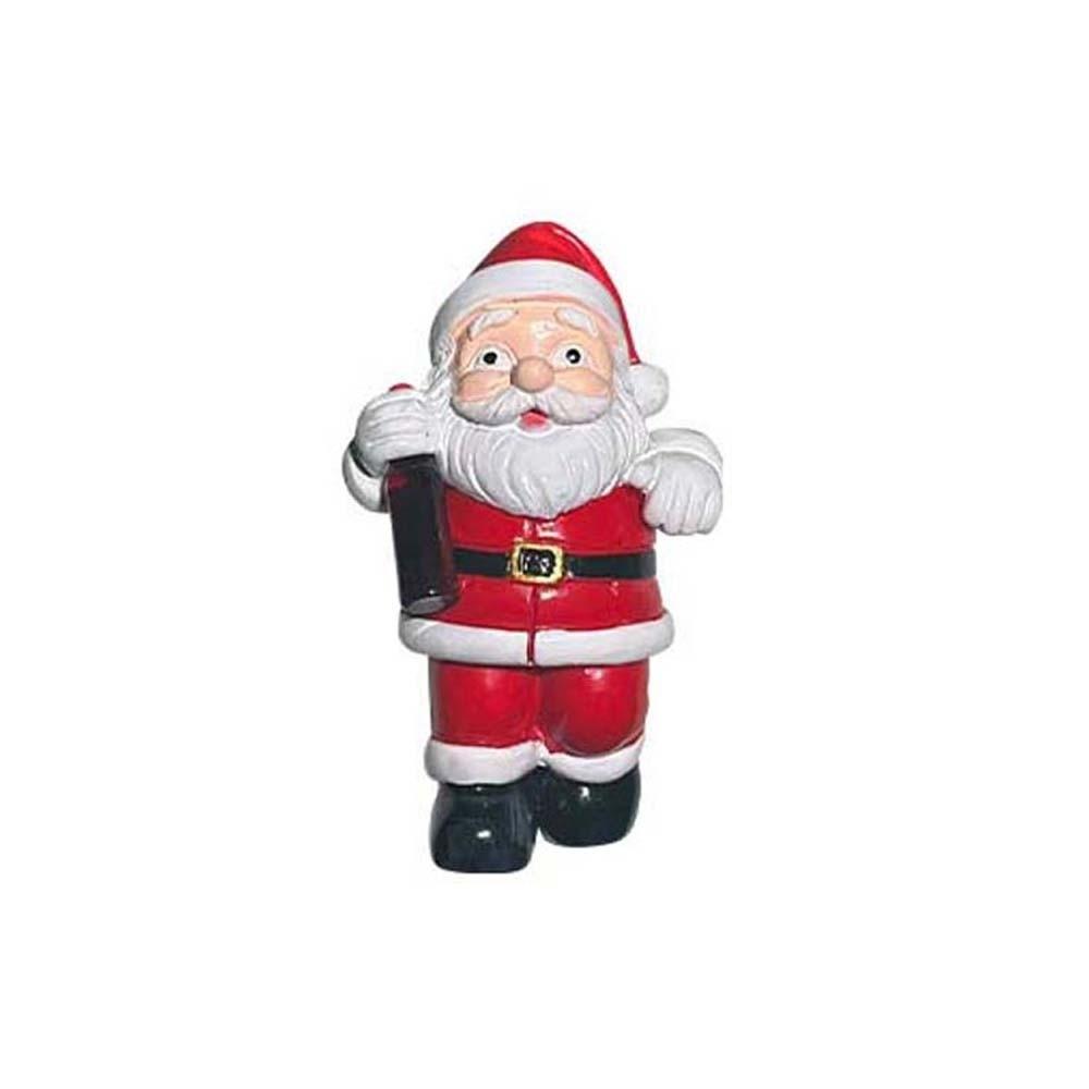 Resin Craft Vase Wall Decoration Drinking Pose Christmas Drinking Statue Office Desk