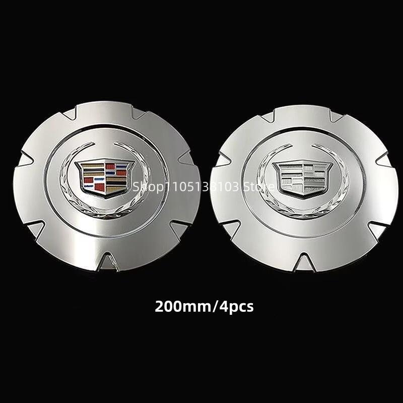 4pcs 200mm For Cadillac 07-14 Escalade EXT ESV 5303B 18" Wheel Hub Center Cap Hubcap OEM 9595473/9596479/ 9597286