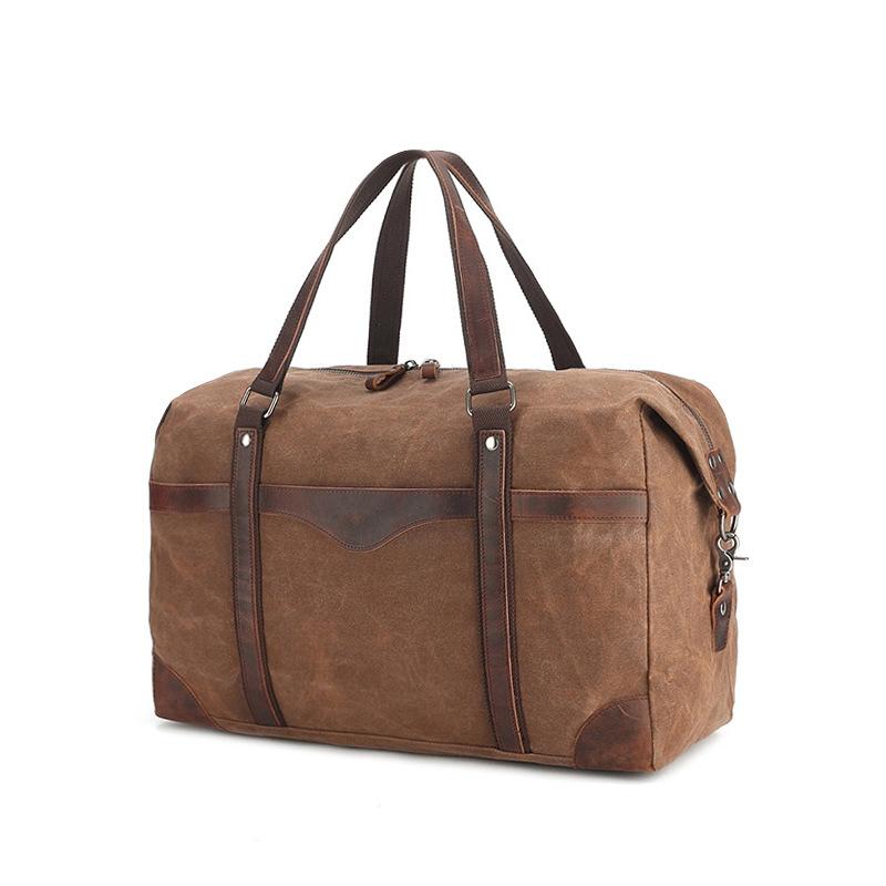 Travel Bag Men's Roof Duffel Bag Yoga Gym Bag Long Short Tour Moving Canvas