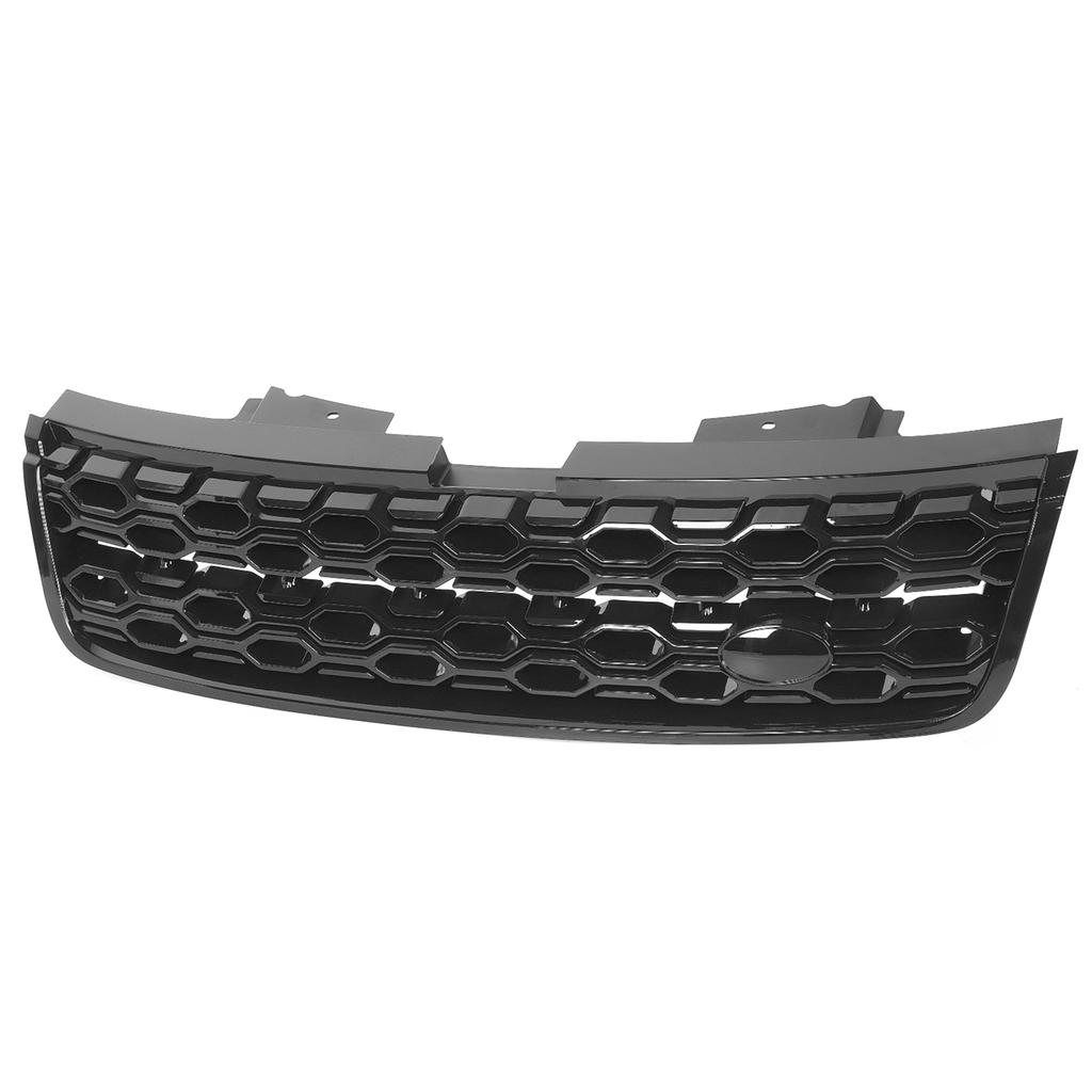 Front Bumper Mesh Grille Honeycomb Grill Piano Black Fit for Land Rover Discovery Sport 2020‑2021