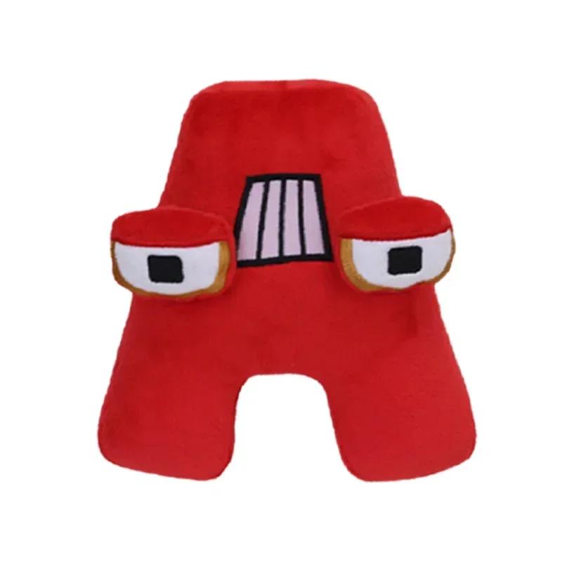 

Детская развивающая Монтессори плюшевая игрушка кукла подарки аниме кукла Каваи 26 английских букв мягкие игрушки Алфавит Лоре плюшевые игрушки