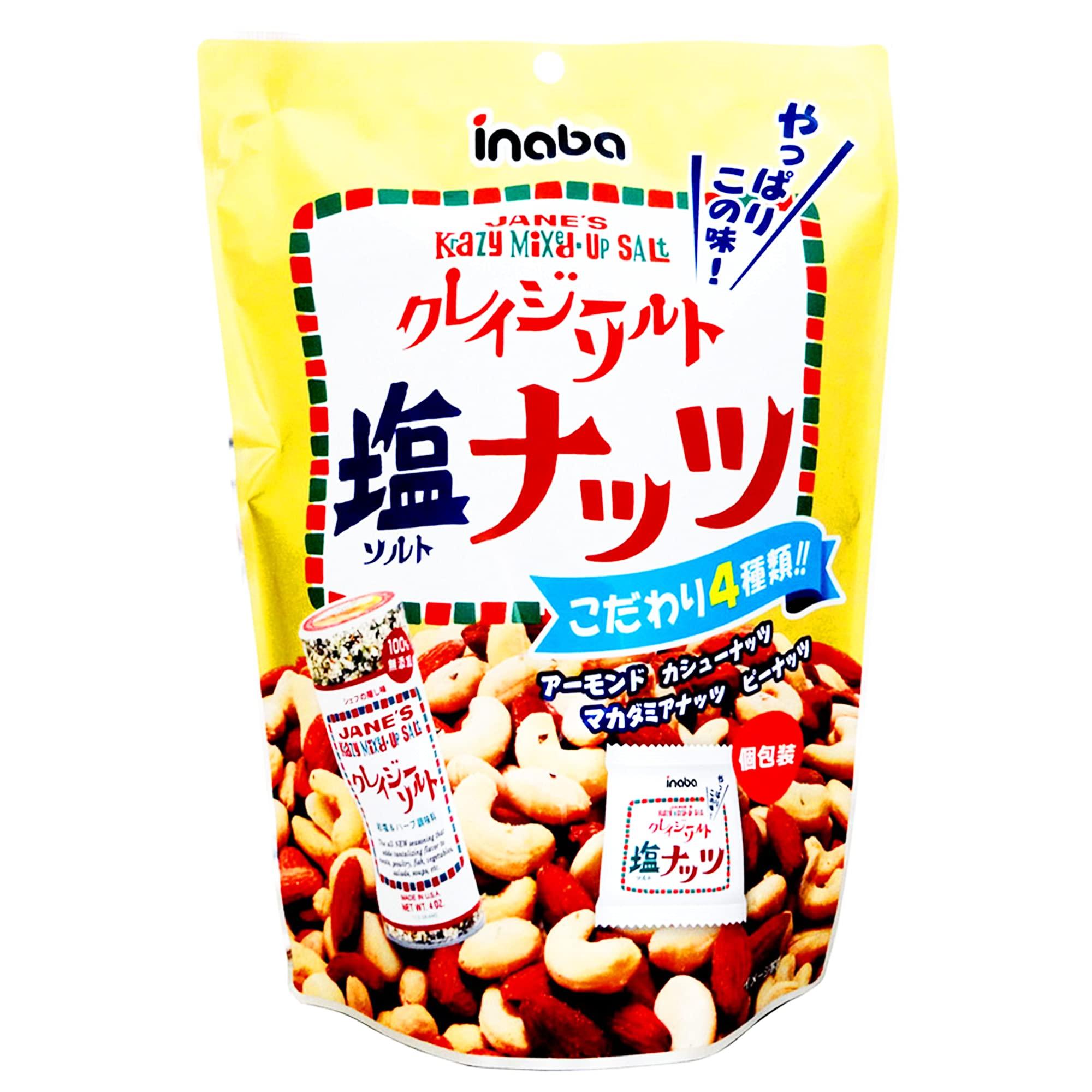 

Inaba Peanut Crazy Salt Nuts 140g x 12 bags (individually wrapped)