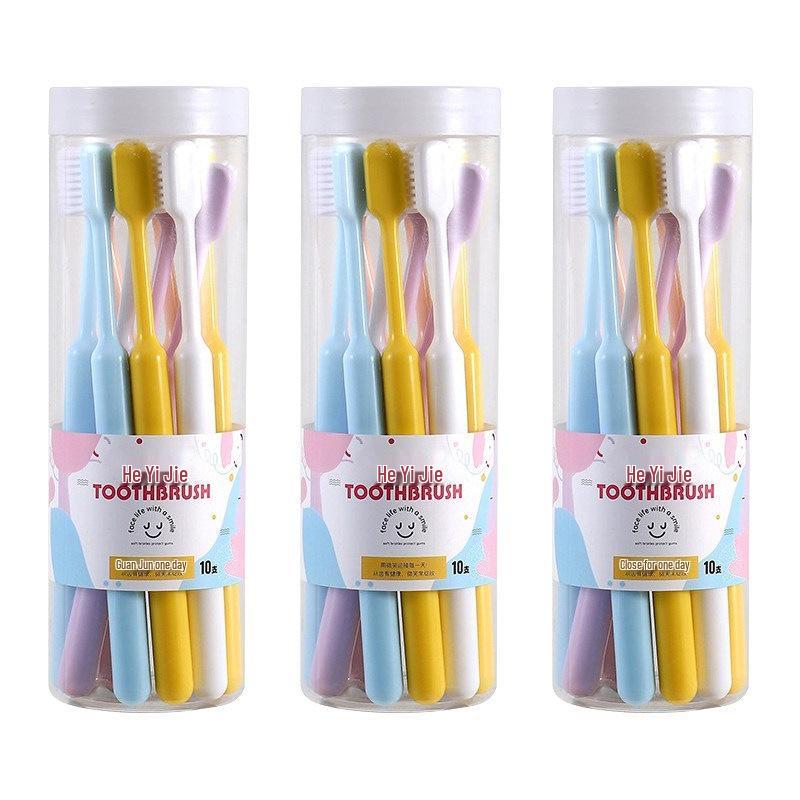 High-Density Soft Bristle Toothbrush for Adults - Gentle On Gums, No Shedding