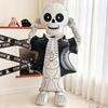 Skull Design Vertical Balloon Vertical Shape Halloween Balloon  Halloween Party